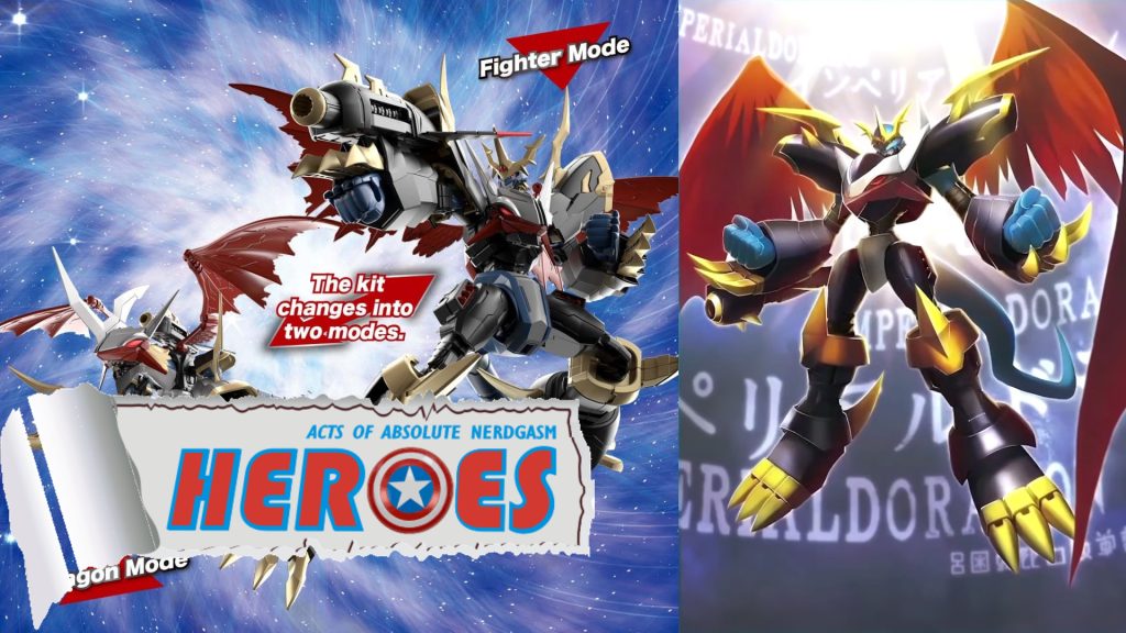 Digimon 02 Imperialdramon Figure-rise Standard Amplified – Review – Heroes For A Day
