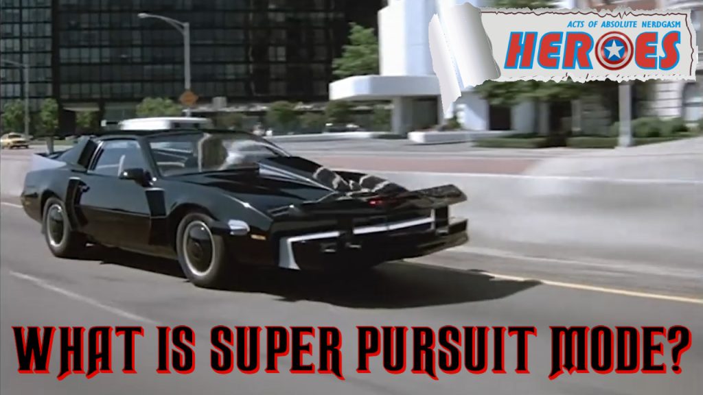 Knight Rider: Τι είναι το Super Pursuit Mode του KITT – Heroes For A Day